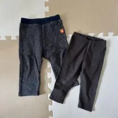 ホットビスケッツ　ミキハウス　無印良品　パンツ 80cm