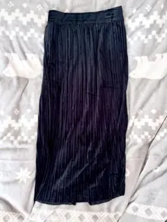 AZUL by MOUSSY ブラック　ベロアタイトスカート