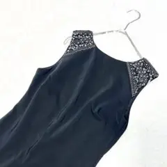 TRAFALUC ZARA✨ノースリーブワンピース【Ｓ】ミニワンピース　黒