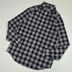 ORVIS ネイビー チェック柄 長袖シャツのサムネイル