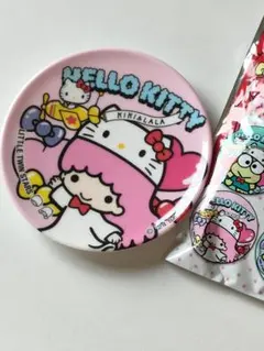 산리오 ハローキティ 50周年 ダイソー 豆皿 ララちゃん 新品 미사용 !