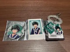 【緑谷出久】【極楽湯】僕のヒーローアカデミア/ヒロアカ/キーホルダー/缶バッジ