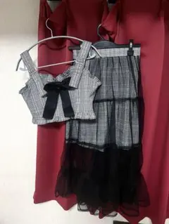 Ank Rouge アンクルージュ ビスチェ&スカート セットアップ ２点セット