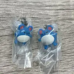 ポケモンセンター限定 ポケモンめじるしアクセサリー マリル2点