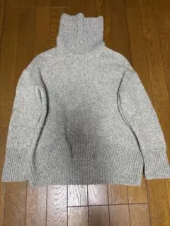 GALERIE VIE ギャルリーヴィー　ファインウール ハイネック　ニット　S