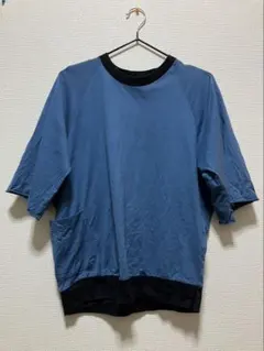 【レア】sunsea サンシー Tシャツ カットソー　サイズ2 ブルー　水色のサムネイル