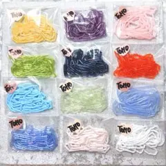TOHO 竹ビーズ 12色セット ハンドメイド素材