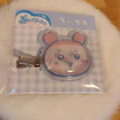 ※ちいかわ ぷっくりったいヘアクリップ　古本屋カニ