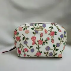 【新品】kate spade フラワープリント ポーチ