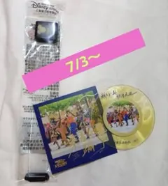 上海ディズニー 10周年 ブレスレット／ミニレコード　グーフィー　プルートのサムネイル