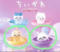 ちいかわ ガチャ　ジェムリーズ　うさぎ　モモンガ　セット