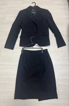 9号 クローネ リクルートスーツ スカート 黒 入園式