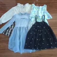 子供服 120cm ワンピース4点セット