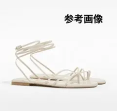 未使用 Bershka サマー ストラップ フラット サンダル 【匿メル便】のサムネイル