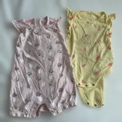 baby GAP ロンパース2点セット 12ヶ月