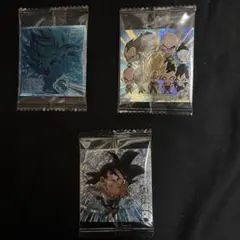 ドラゴンボール スーパーサイヤ人 シール 3枚セット