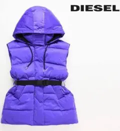 DIESELダウンベストフード付き定価 58300円