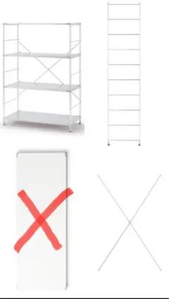 あ　さん専用　無印スチールラック