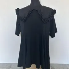 3Lビック襟ペプラムプルオーバー　安藤うぃ×DERELIKT（Ando Ui）