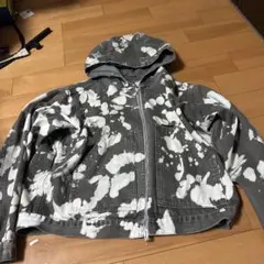 9/s project ブリーチデニムパーカー 9/S PROJECT ブリーチデニムパーカー - メルカリ