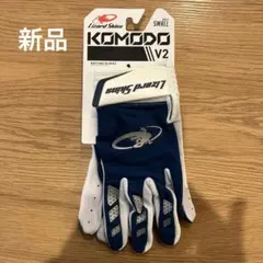 新品 値下げ中リザードスキンズバッティンググローブ ネイビー Sサイズ