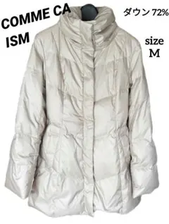 COMME CA ISM コムサイズム ダウンコートタートルネック
