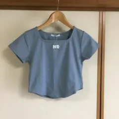 ems excite 半袖 Tシャツ ブルー　未使用のサムネイル