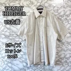 古着 TOMMY HILFIGER 半袖シャツ Lサイズ US古着