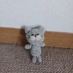 猫　あみぐるみ