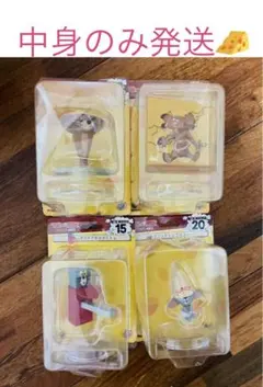 トムとジェリー　ハッピーくじ　A賞　フィギュア　 Happyくじ　4点セット