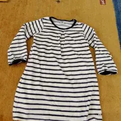 PETIT BATEAU ストライプ 長袖パジャマ 110cm