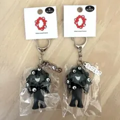 黒　ミャクミャク Expo 2025 キーホルダー 2個セット