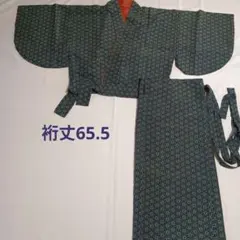 二部式着物。ポリエステル。のサムネイル