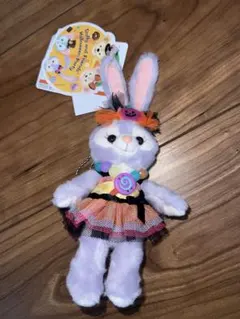 ステラルー　ぬいぐるみバッジ　ぬいぐるみ　ハロウィン　ダッフィー リーナベル