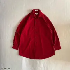 US古着 CONCEPTS BY CLAIBORNE 長袖シャツ レッド系
