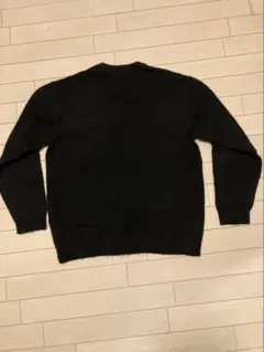 アルパカブレンド クルーネックセーター ダークグレー