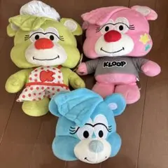 倖田來未　KLOOP ぬいぐるみ　3点まとめ売り