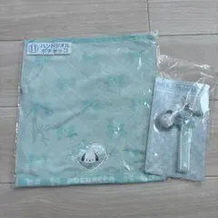 ポチャッコ ハンドタオルとキーホルダーセット