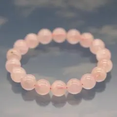 16㎜大玉の虹♡存在感抜群♡大玉ローズクォーツ♡内径18ブレス - メルカリ