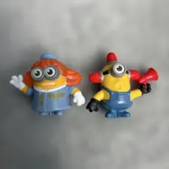 ミニオン 可動式フィギュア 2体セット
