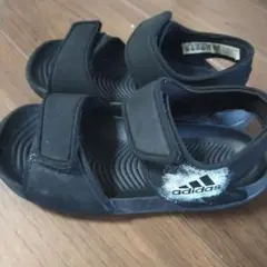 adidas 黒 サンダル 16.0