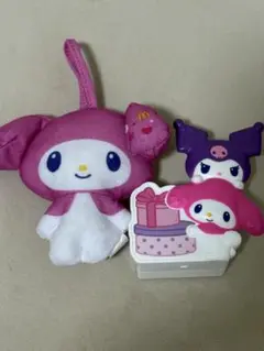 マイメロ　クロミ　ハッピーセット　マスコット　マルチスタンド　マック