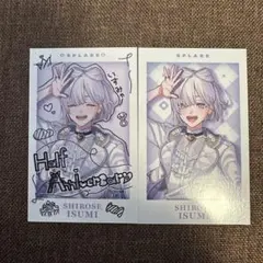 にじさんじ 城瀬いすみ チェキ風カード Half Anniversary