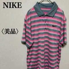 NIKE ナイキゴルフ メンズ 半袖 DRY-FIT ポロシャツ M 美品