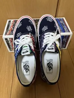 VANS x BEDWIN AUTHENTIC コラボ バンダナ柄 28.5cmのサムネイル