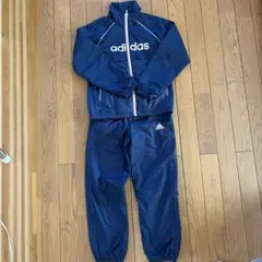 adidas キッズ 裏起毛ウインドブレーカー　上下セット