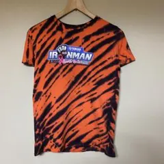 YAMAHA 企業　バイク　タイガーカモ　タイダイ　古着　ヴィンテージ　Tシャツ