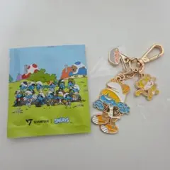 ホシ SEVENTEEN SMURFS isaac toast キーリング 韓国