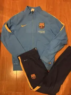 NIKE FCバルセロナ ジャージ 上下セット XS - メルカリ