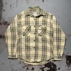 70s 80s FIVE BROTHER ヘビーネルシャツ USA製ヴィンテージ